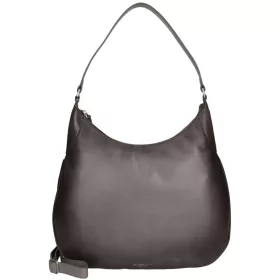   Burkely Ledger Hobo szürke női bőr válltáska 30 x 26,5 cm