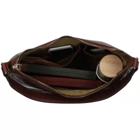   Burkely Ledger Hobo bordó női bőr válltáska 30 x 26,5 cm