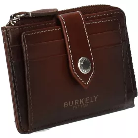   Burkely bordó női bőr kártyatartó, pénztárca 12 x 7,6 cm