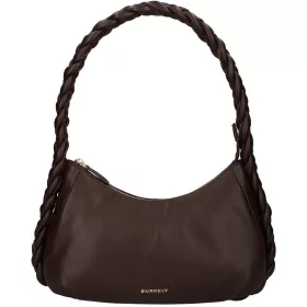 Burkely Braidy bordó női bőr válltáska 37 x 17 cm
