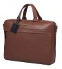 Burkely Bold Bobby konyakbarna bőr laptoptáska 15.6"  41 x 31 cm