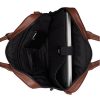 Burkely Bold Bobby konyakbarna bőr laptoptáska 15.6"  41 x 31 cm