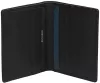 Burkely BOLD BOBBY WALLET CC fekete bőr kártyatartó 10 x 9,5 cm