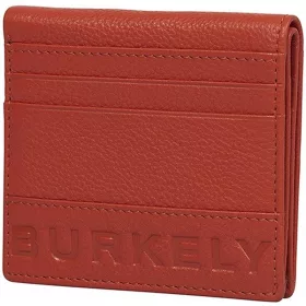   Burkely BOLD BOBBY WALLET CC piros bőr kártyatartó 10 x 9,5 cm