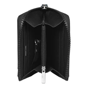   Burkely On The Move fekete színű, bőr pénztárca, kártyatartó, RFID védelemmel