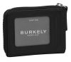Burkely On The Move fekete színű, bőr pénztárca, kártyatartó, RFID védelemmel