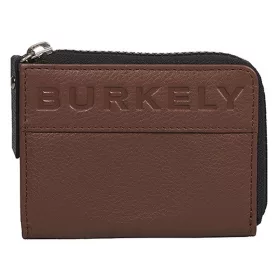  Burkely On The Move konyak színű, bőr pénztárca, kártyatartó, RFID védelemmel