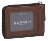 Burkely On The Move konyak színű, bőr pénztárca, kártyatartó, RFID védelemmel