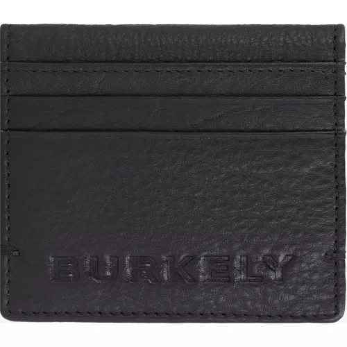 Burkely OTM MADOX  CC fekete bőr kártyatartó - irattartó 10 x 8,5 cm