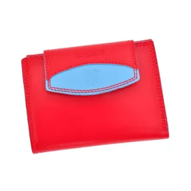   Harvey Miller Polo Club 8 PL08 piros női bőr pénztárca 13 x 10 x 3.5 cm