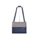 Pierre Cardin 1403 EDF4 kék női bőr válltáska, oldaltáska 37 x 30 x 5 cm
