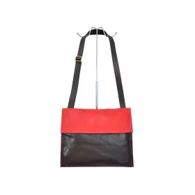   Pierre Cardin 1403 EDF4 kék női bőr válltáska, oldaltáska 37 x 30 x 5 cm