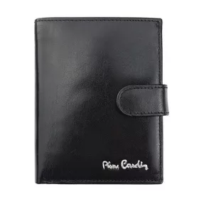   Pierre Cardin YS520.1 326A RFID fekete férfi bőr pénztárca 9.5 x 12.5 x 2.5 cm