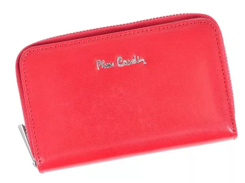 Pierre Cardin 520.7 503 piros női bőr pénztárca 15 x 10 x 3.8 cm 