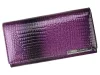 Gregorio GF100 lila női bőr pénztárca 18.5 x 10 x 3 cm