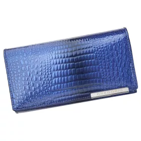 Gregorio GF107 kék női bőr pénztárca 16.5 x 9 x 3 cm