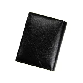   Cavaldi 0800-BS RFID fekete férfi bőr pénztárca 9 x 12 cm