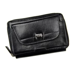   Rovicky CPR-043-BAR fekete férfi bőr pénztárca 15 x 9.5 x 5 cm