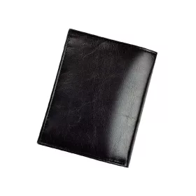   Ronaldo RM-06-CFL fekete férfi bőr pénztárca 9.7 x 12.3 x 2.7 cm