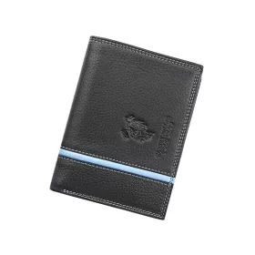   Harvey Miller Polo Club 5313 475 fekete férfi bőr pénztárca 10.5 x 13 x 3 cm