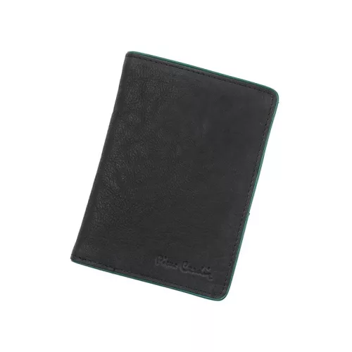 Pierre Cardin 05 TUMBLE 8814 fekete bőr irattartó 9,5 x 13 cm