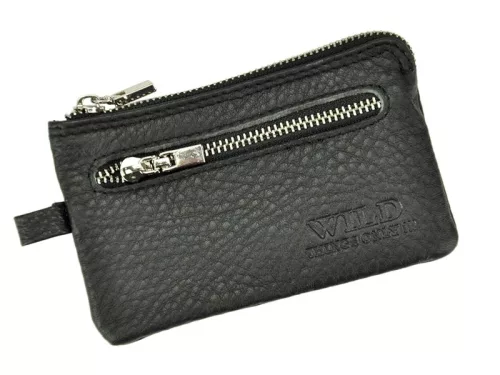 Wild Things Only 5520 fekete bőr kulcstartó 12.5 x 8 x 1 cm