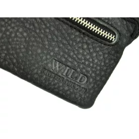   Wild Things Only 5520 fekete bőr kulcstartó 12.5 x 8 x 1 cm