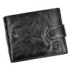 Always Wild N992L-BC RFID fekete férfi bőr pénztárca 12.5 x 9.7 x 2.5 cm