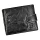 Always Wild N992L-BC RFID fekete férfi bőr pénztárca 12.5 x 9.7 x 2.5 cm