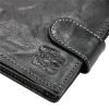Always Wild N992L-BC RFID fekete férfi bőr pénztárca 12.5 x 9.7 x 2.5 cm