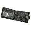Always Wild N992L-BC RFID fekete férfi bőr pénztárca 12.5 x 9.7 x 2.5 cm