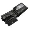 Always Wild N992L-BC RFID fekete férfi bőr pénztárca 12.5 x 9.7 x 2.5 cm