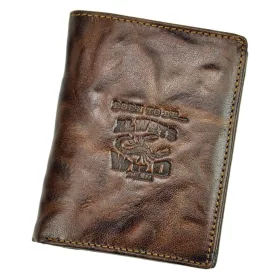   Always Wild N4-BC RFID fekete férfi bőr pénztárca 10 x 12.5 x 2.5 cm