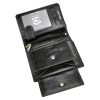 Always Wild N4-BC RFID fekete férfi bőr pénztárca 10 x 12.5 x 2.5 cm
