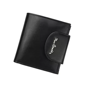   Pierre Cardin YS520.10 479 fekete bőr pénztárca 9 x 10,5 cm
