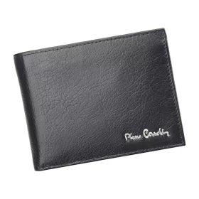   Pierre Cardin TILAK06 8806 RFID fekete férfi bőr pénztárca 12,5 x 9,3 cm