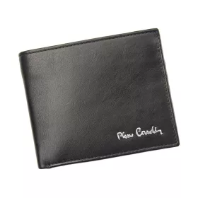   Pierre Cardin TILAK06 8824 RFID fekete férfi bőr pénztárca 11 x 9 cm