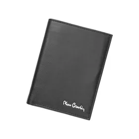   Pierre Cardin TILAK09 326 fekete férfi valódi bőr pénztárca 10 x 13 x 2.5 cm