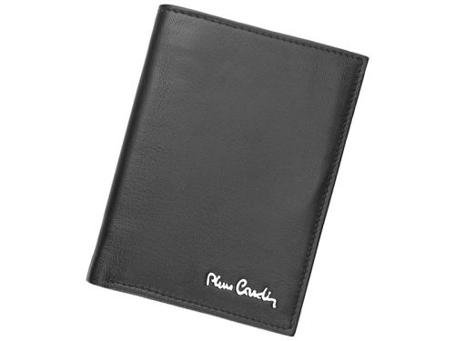 Pierre Cardin TILAK09 326 fekete férfi valódi bőr pénztárca 10 x 13 x 2.5 cm