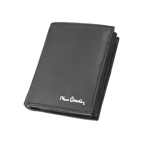   Pierre Cardin TILAK09 326 fekete férfi valódi bőr pénztárca 10 x 13 x 2.5 cm