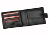 Pierre Cardin TILAK09 324A fekete férfi valódi bőr pénztárca 12 x 9.5 x 2.5 cm