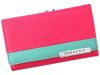 Gregorio FRZ-108 női pink marhabőr pénztárca 14.5 x 9 x 3.5 cm