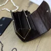 Gregorio ZLF-100 sötétbarna női bőr pénztárca 18.5 x 9.5 x 3.5 cm 