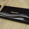 Gregorio ZLF-100 sötétbarna női bőr pénztárca 18.5 x 9.5 x 3.5 cm 