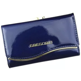   Gregorio ZLF-108 navy női bőr pénztárca 14.5 x 9 x 3.5 cm