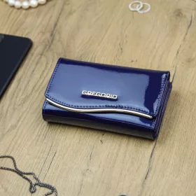   Gregorio ZLF-108 navy női bőr pénztárca 14.5 x 9 x 3.5 cm
