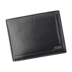   Rovicky CPR-046-BAR fekete férfi bőr pénztárca 12.5 x 9.5 x 2 cm 