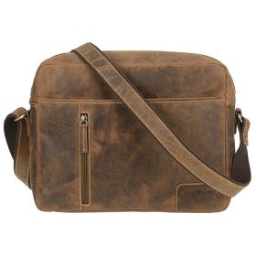   Greenburry férfi bőr nagy méretű oldaltáska, válltáska