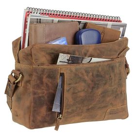   Greenburry férfi bőr nagy méretű oldaltáska, válltáska