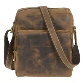 Greenburry férfi bőr oldaltáska, válltáska